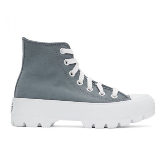 Converse Chuck Taylor All Star Lugged Blue White Platform Shoes 571165C … - Picture 3 of 11